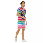 CHUCCY F BACC Men's Short Sleeve Shirt Sets