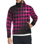 Dusty Plaid Unisex All Over Print Windbreaker