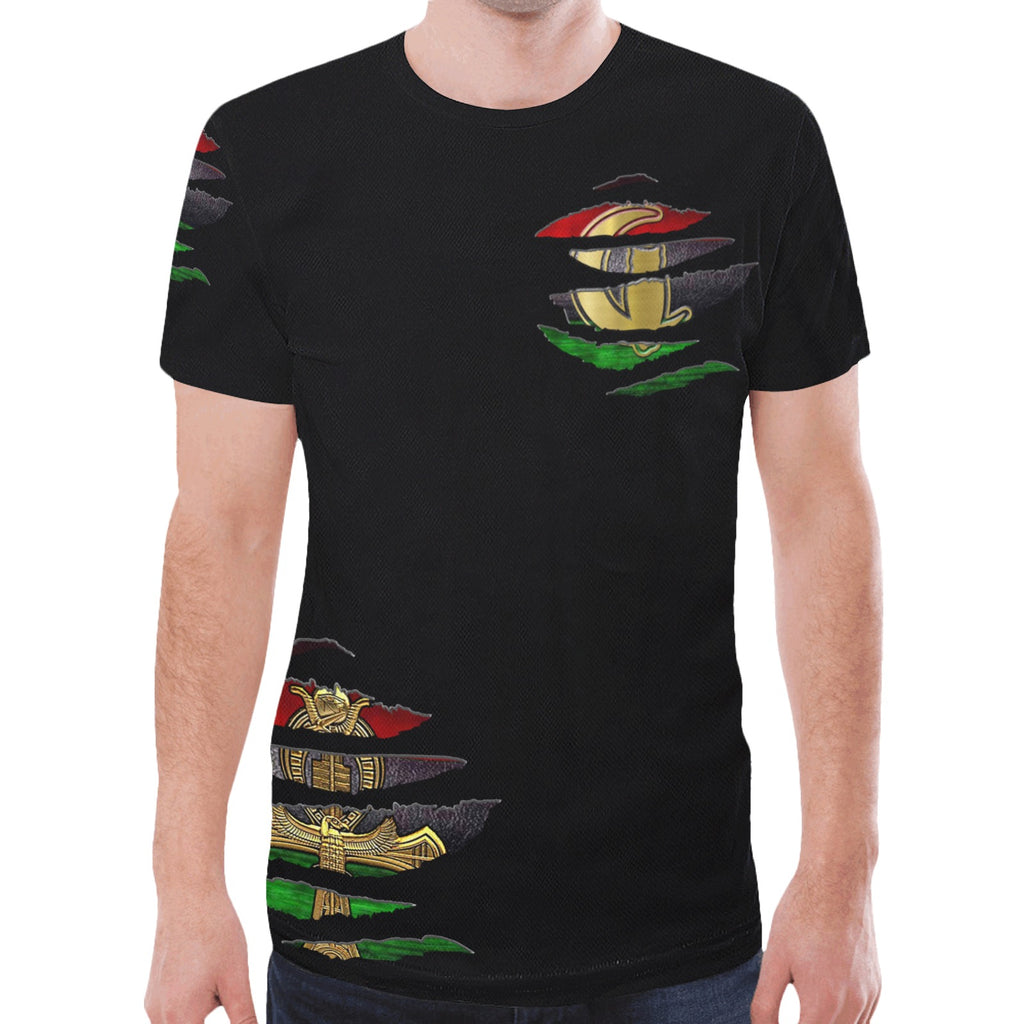 RBG ANKH RIPPED T-shirt for Men