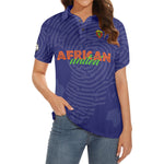 AFRICAN UNITED Print Polo Shirt