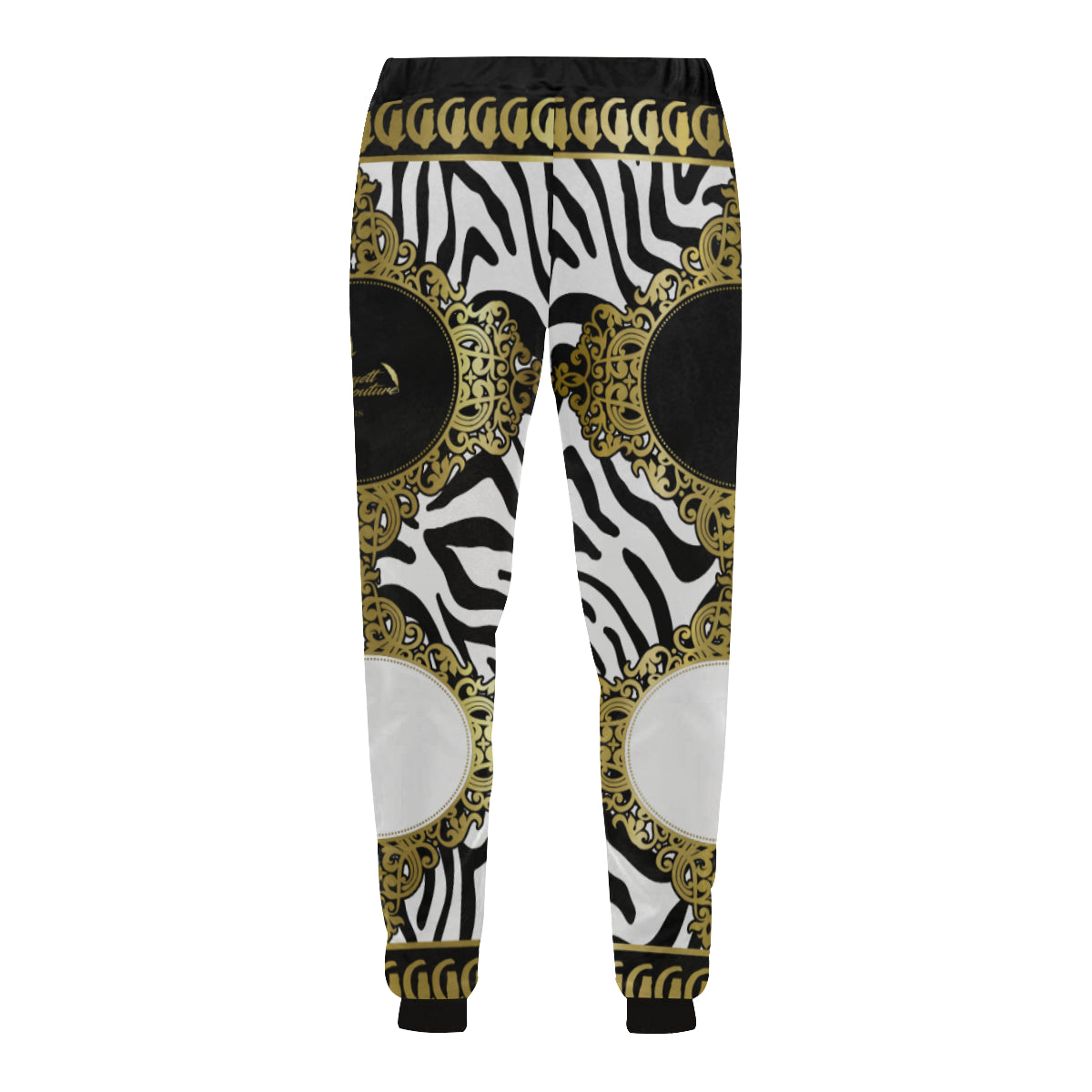 HAUTE COUTURE WHITE Men's All Over Print Sweatpants (Model L11)