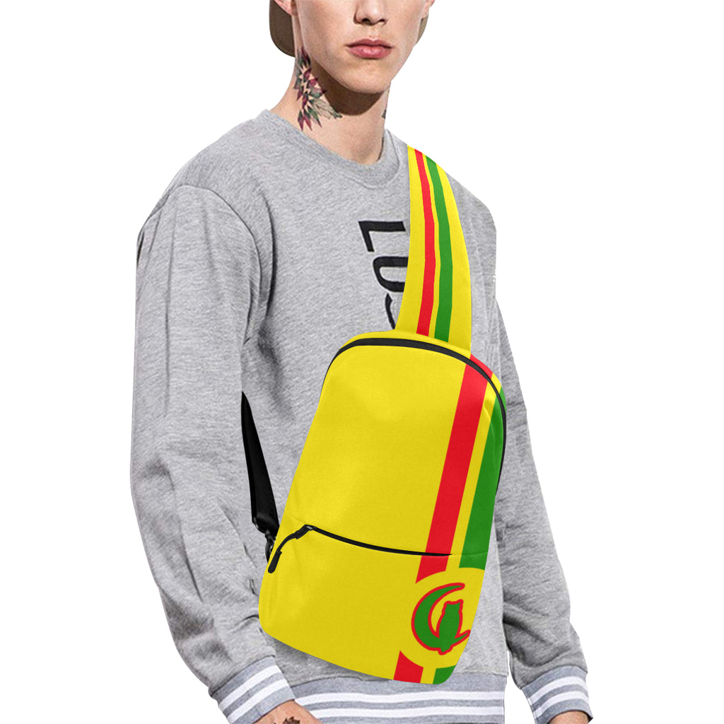FRESH UP RASTA Chest Bag (Model 1678)
