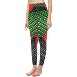 MADA FLAG All Over Print High-Waisted Leggings (Model L36)