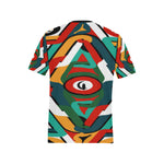TEMBE ART Men's All Over Print T-Shirt