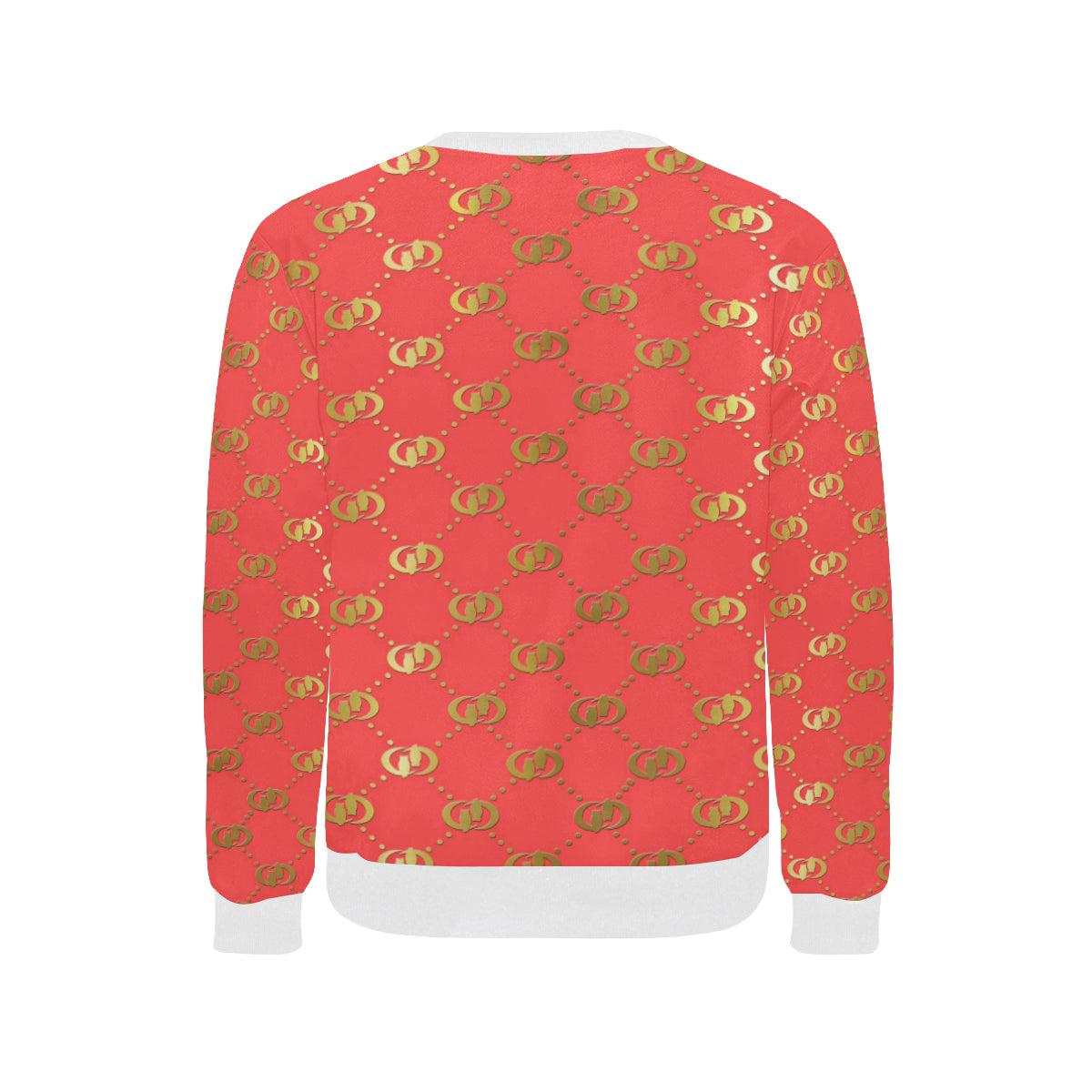 EXCELLENCE PINKGLD Men's Rib Cuff Crew Neck Sweatshirt