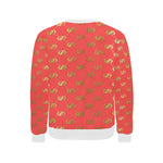 EXCELLENCE PINKGLD Men's Rib Cuff Crew Neck Sweatshirt