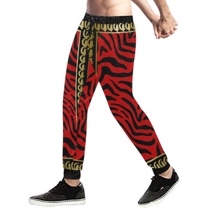 PRIVILEGE Z RED Men's All Over Print Sweatpants