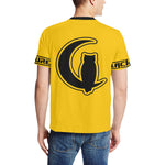 BLACC BORDER YELLOW Men's All Over Print T-Shirt