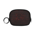 HIEROGLYH RED Coin Purse (Model 1605)