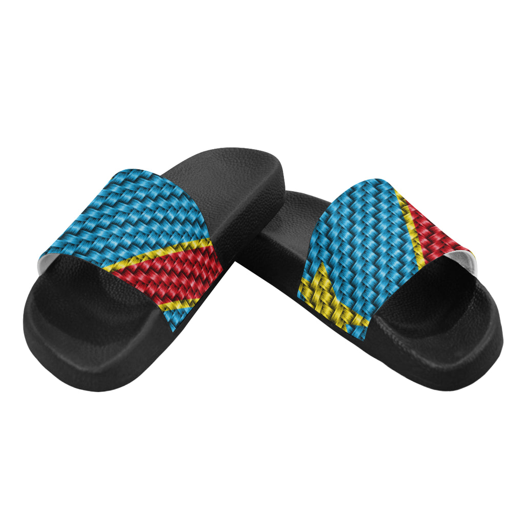 REP OF CONGO Men's Slide Sandals (Model 057)
