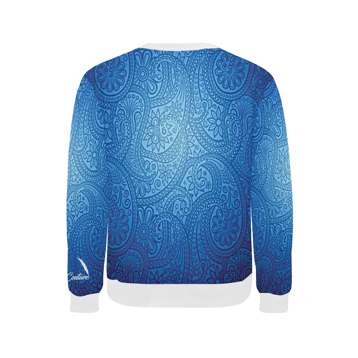 LUXURY GANG Cs' UP Men's Rib Cuff Crew Neck Sweatshirt