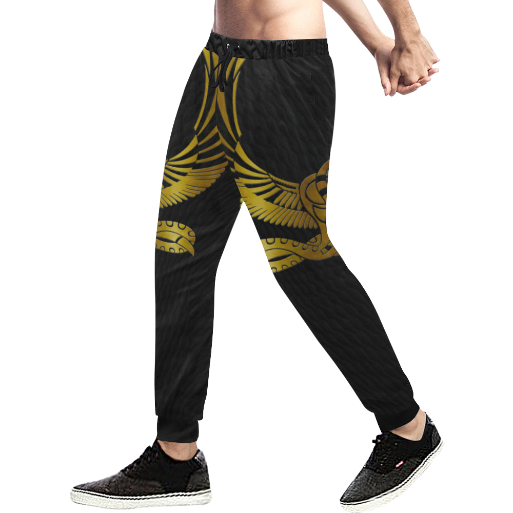 NEKHBET SNAKE Men's All Over Print Sweatpants (Model L11)