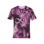 INFINITY PURPLE COSMOS Men's All Over Print T-Shirt
