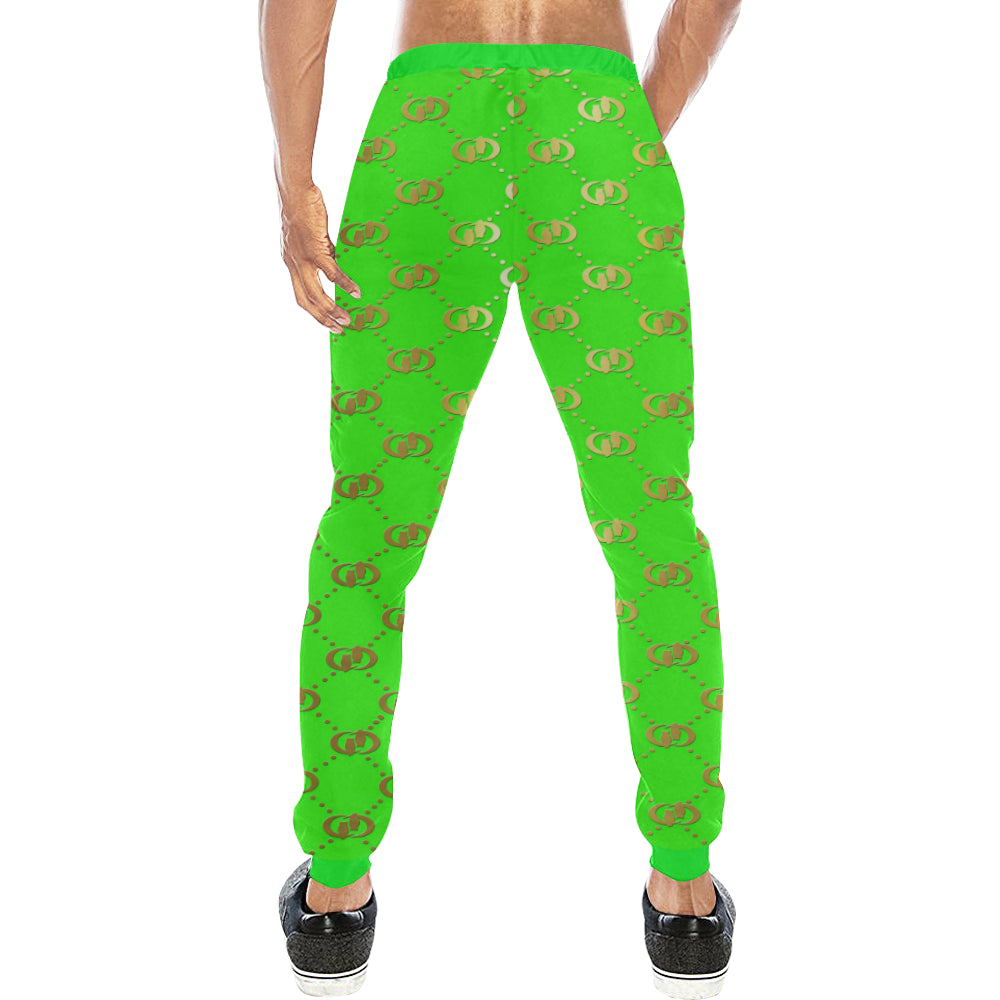 EXCELLANCE SKUNKGLD Men's All Over Print Sweatpants (Model L11)