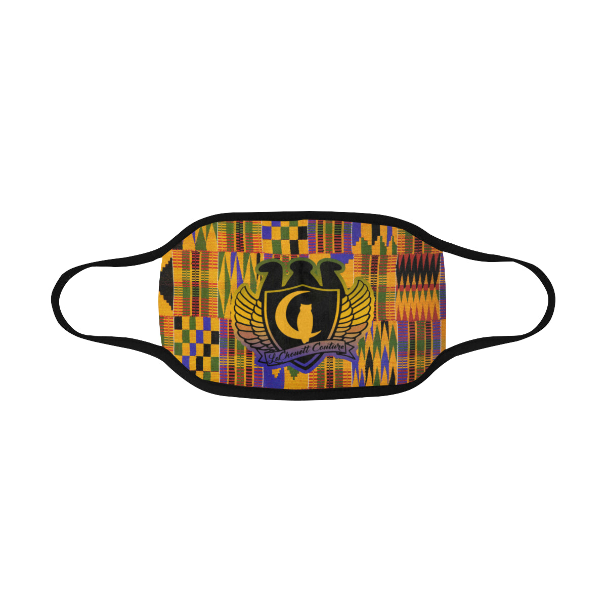 KENTE OG Mouth Mask in One Piece (2 Filters Included)