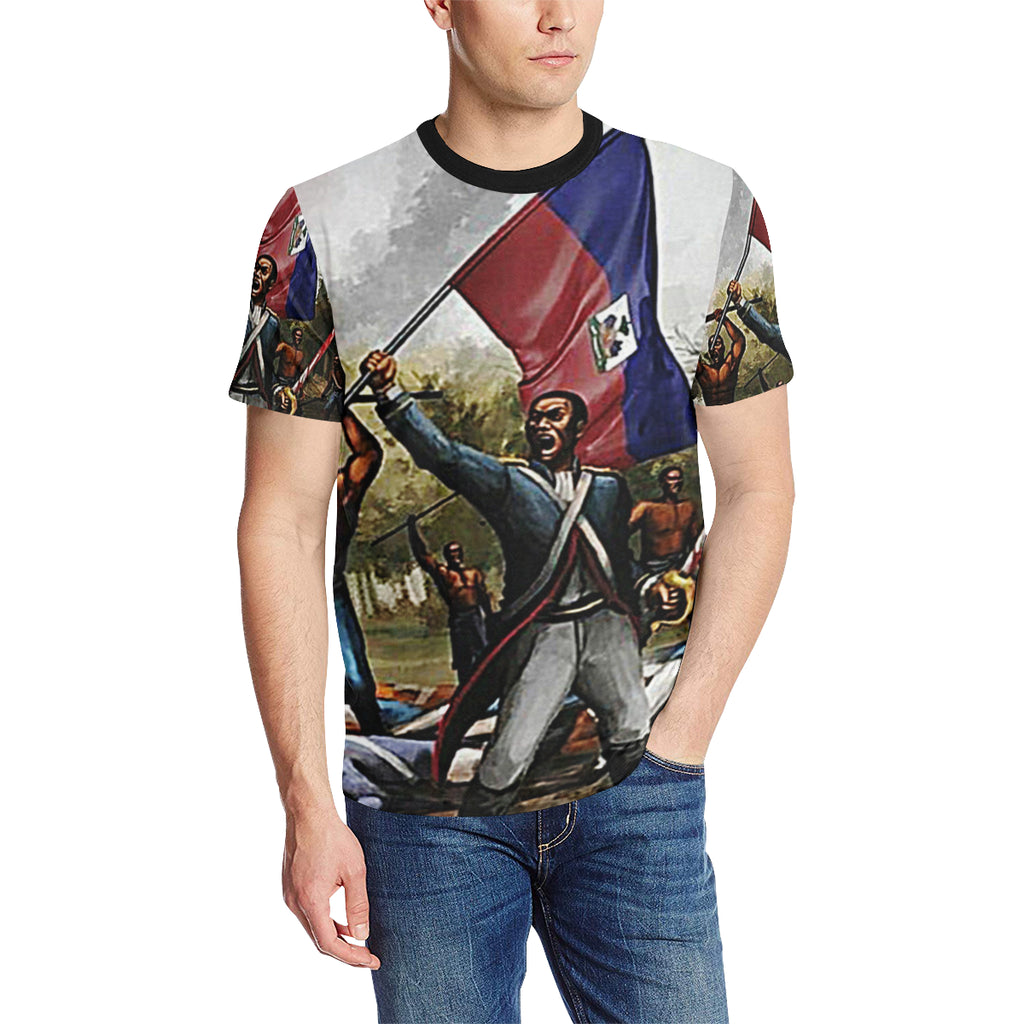 HAITI REVOLUTION Men's All Over Print T-Shirt
