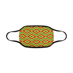 KENTE FRACTAL Mouth Mask in One Piece (2 Filters Included)
