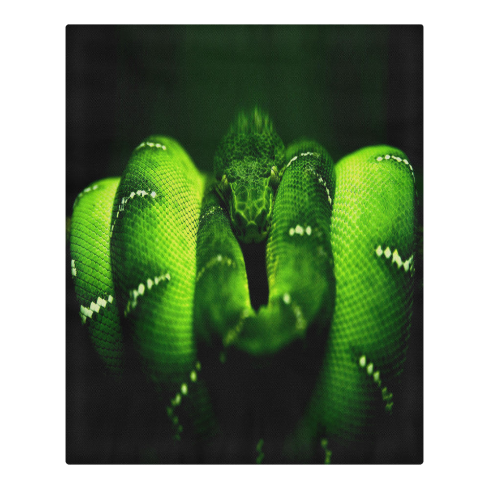 GREEN SNAKE 3-Piece Bedding Set