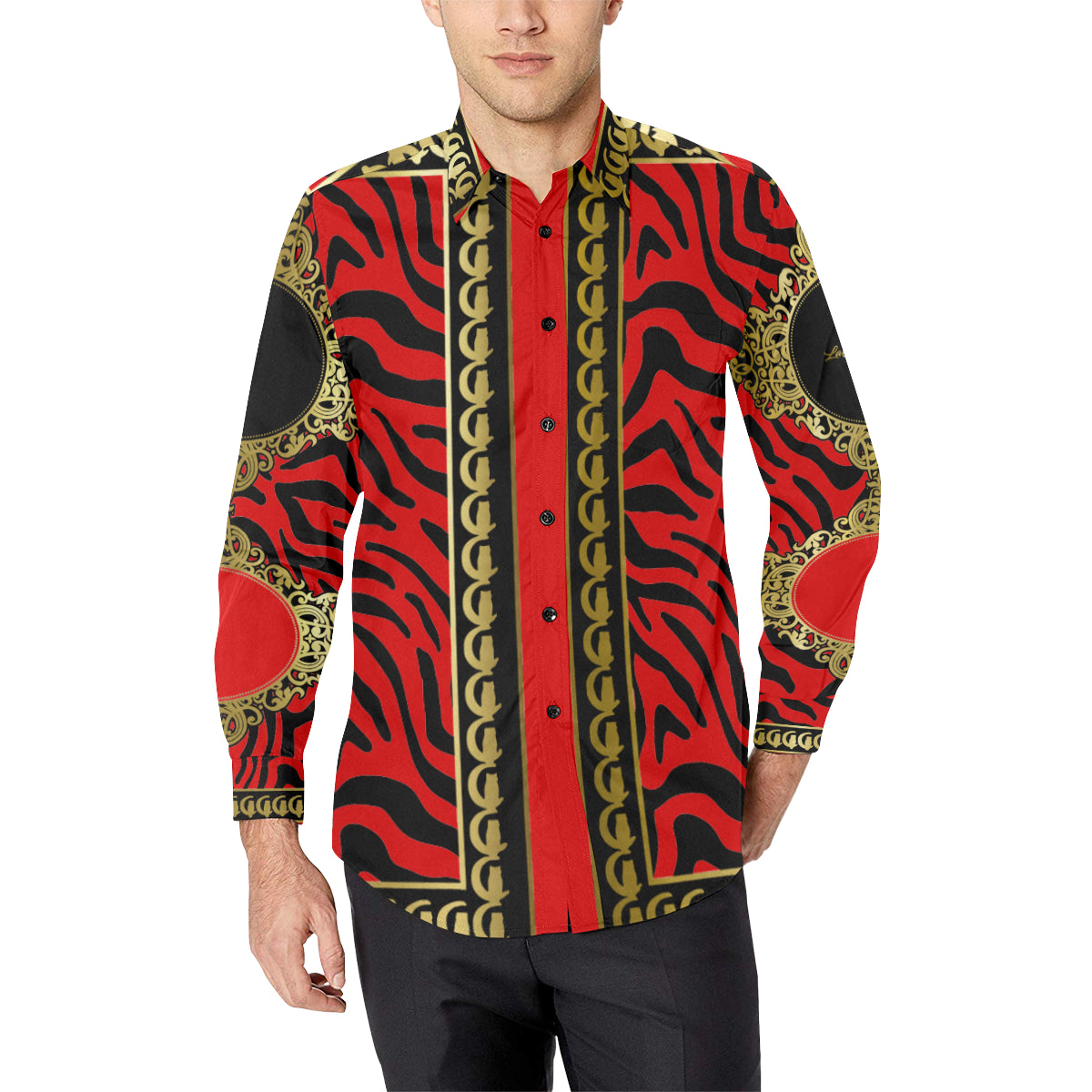 PRIVILEGE Men's Casual Dress Shirt