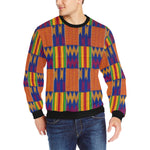 KENTE 2 Men's Rib Cuff Crew Neck Sweatshirt