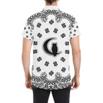 BANDANA WHT Men's All Over Print Short Sleeve Shirt