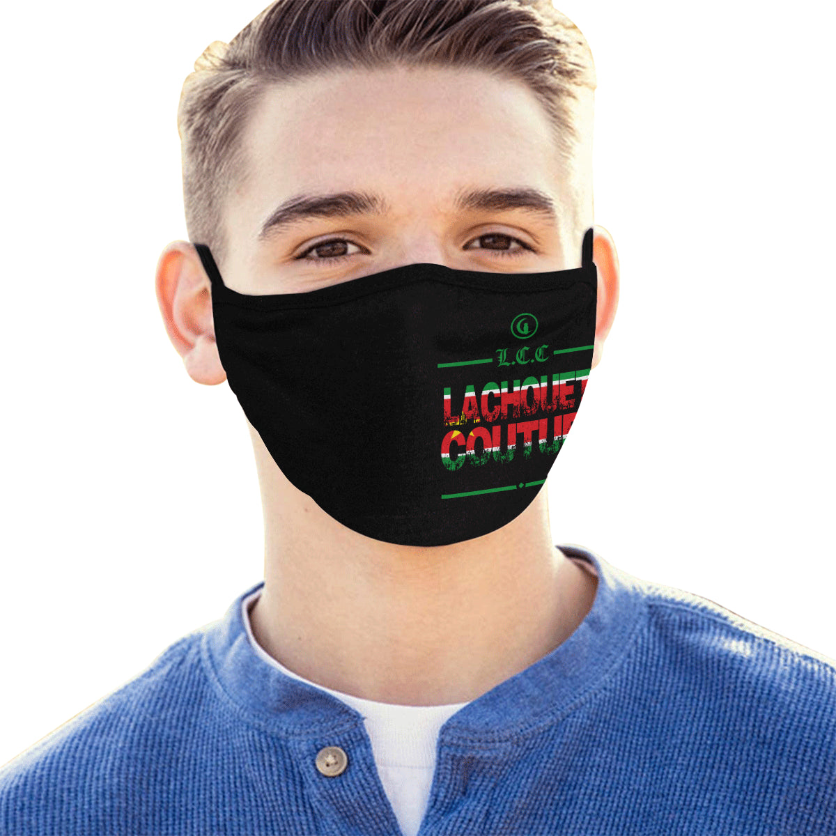 LCC GWADA GRUNDGE Mouth Mask (2 Filters Included) (Non-medical Products)