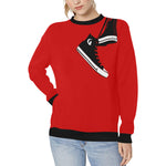 LCC CHUCC T Women's Rib Cuff Crew Neck Sweatshirt
