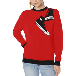LCC CHUCC T Women's Rib Cuff Crew Neck Sweatshirt