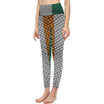 COTE D'IVOIRE FLAG All Over Print High-Waisted Leggings