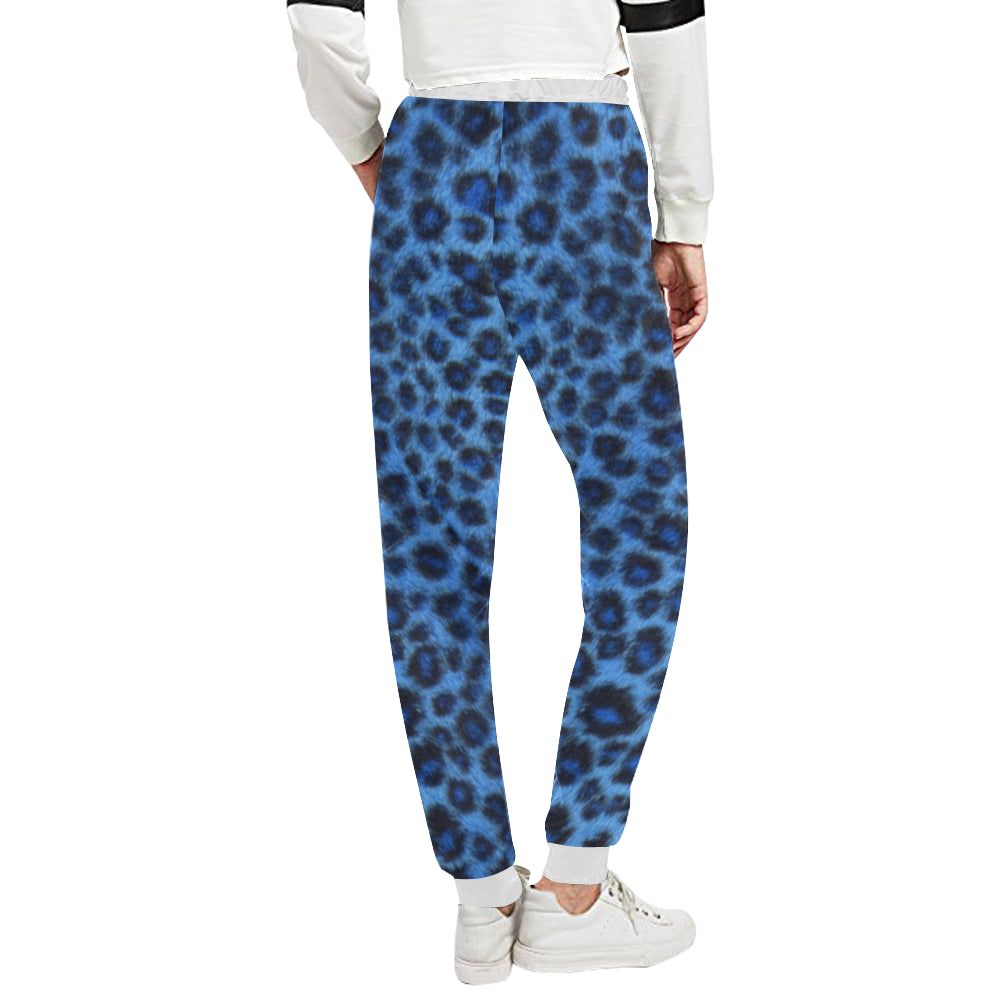 BLUE TIGER SKIN Women's All Over Print Sweatpants