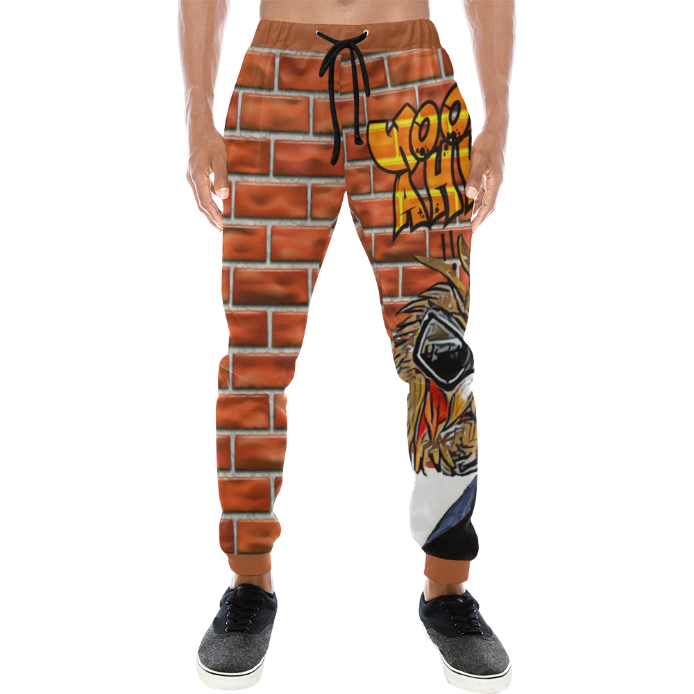 WOOH AH Men's All Over Print Sweatpants (Model L11)