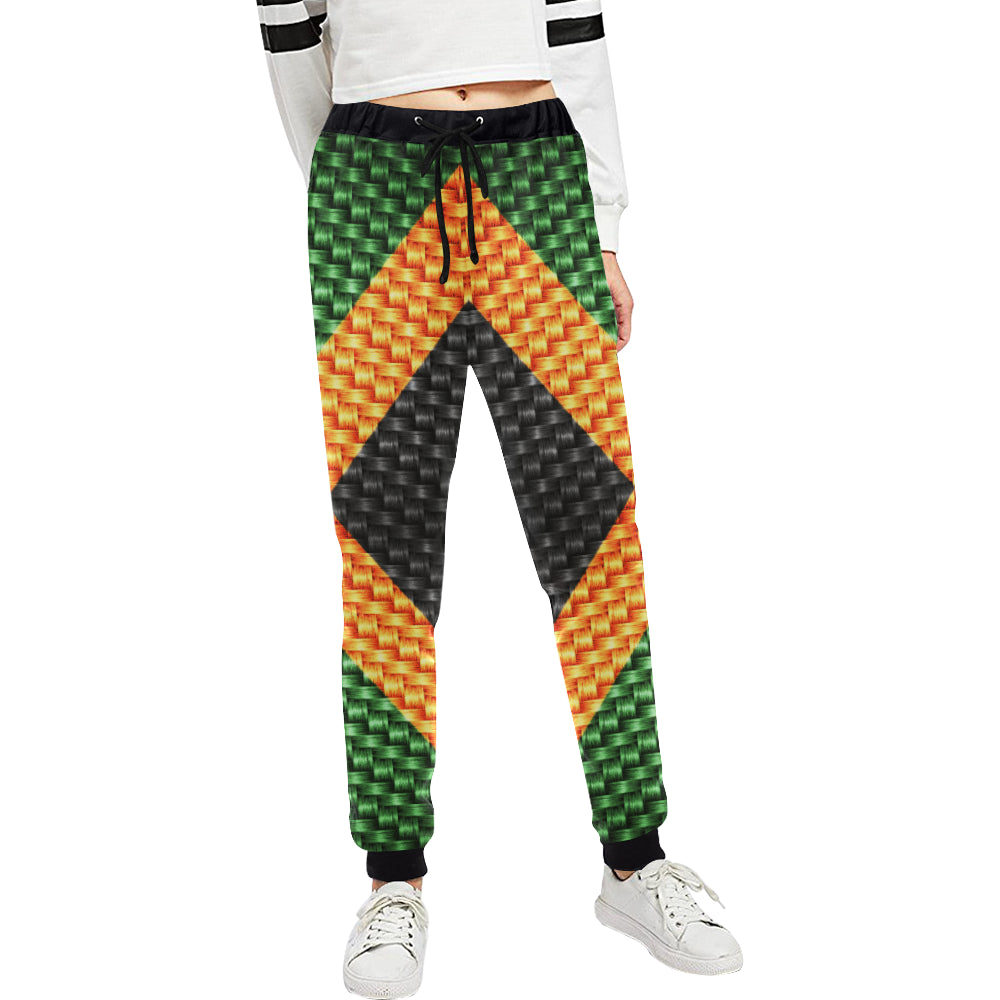 JAMAICA FLAG Women's All Over Print Sweatpants (Model L11)
