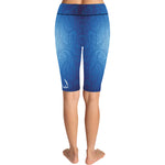 LUXURY Cs'UP All Over Print Knee Length Leggings (Model L27)