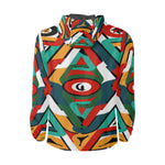 TEMBE ART All Over Print Windbreaker for Unisex