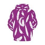 FEATHER GRAPE All Over Print Hoodie for Men