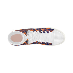 HIGHLEAF ORANGE Canvas Long Boots For Women Model 7013H