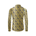 ELEGANCE GLDBL Men's All Over Print Casual Dress Shirt (Model T61)