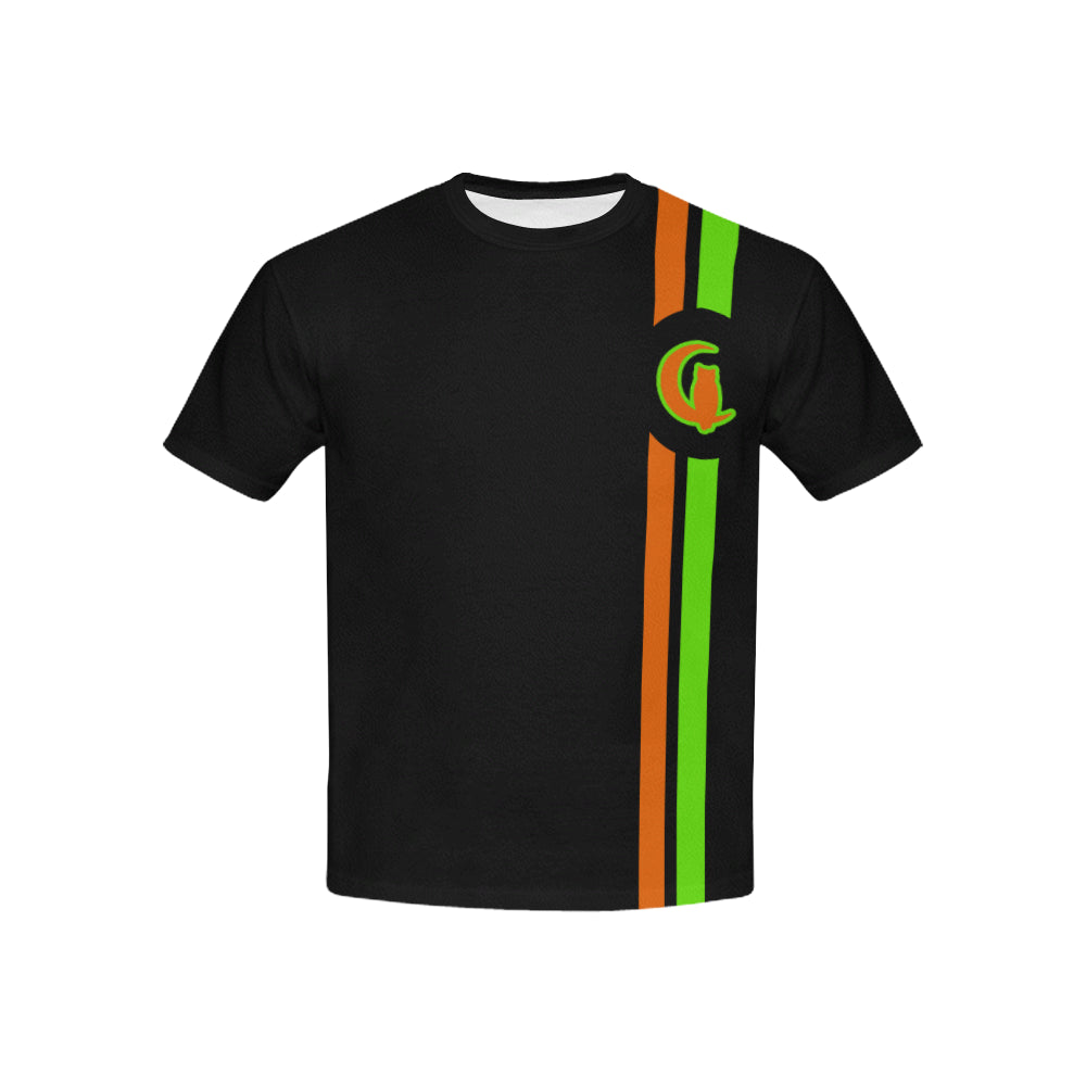 FRESH UP Kids' T-Shirt with Solid Neck