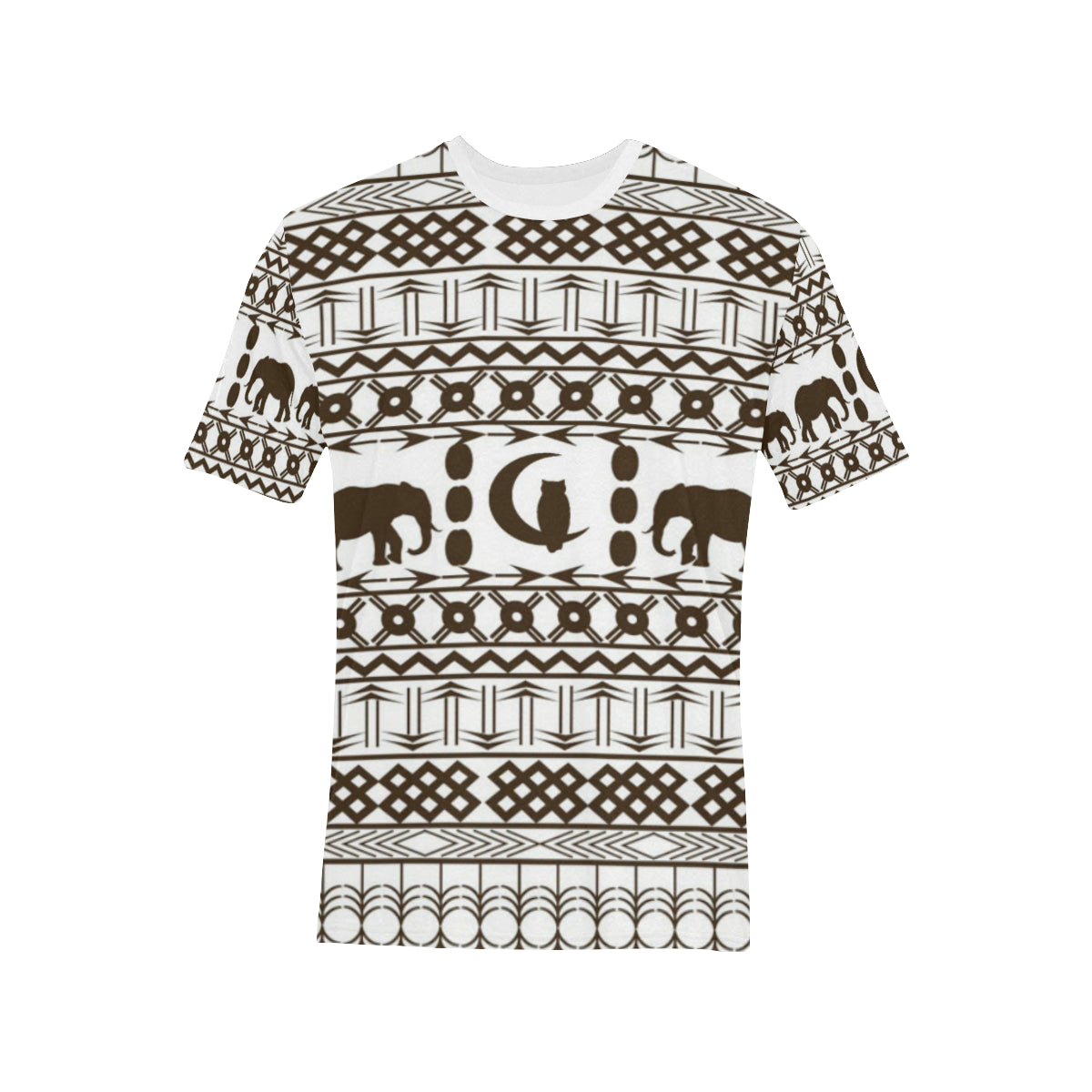 ELEPHANT ORNEMENT Men's All Over Print T-Shirt