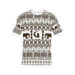 ELEPHANT ORNEMENT Men's All Over Print T-Shirt