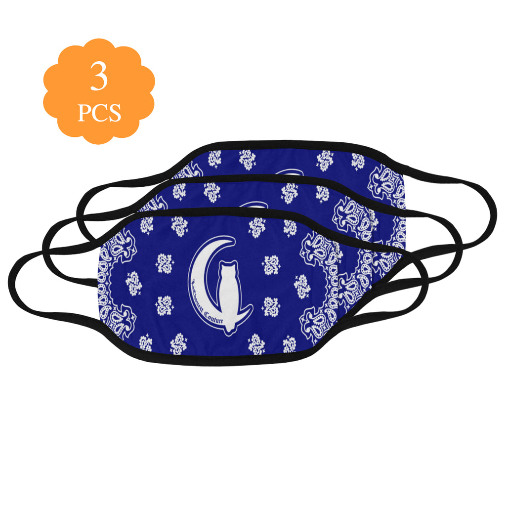 NIPSEY UNITY BLU Mouth Mask (Pack of 3)