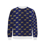 EXCELLENCE BLGLD Men's Rib Cuff Crew Neck Sweatshirt