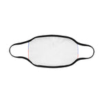 HAITI FLAG Mouth Mask in One Piece (2 Filters Included)