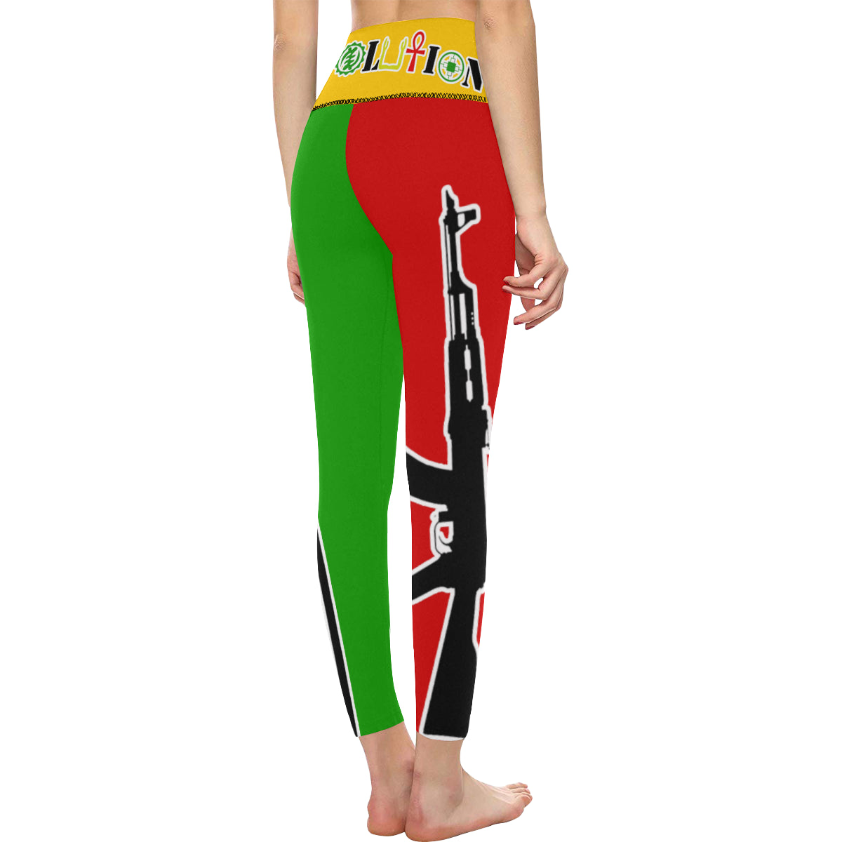 REVOLUTION  RGG All Over Print High-Waisted Leggings