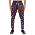 ADRINKRA ORANGE LEAF Men's Sweatpants