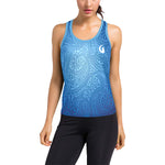 LUXURY BLU GANG Women's Racerback Tank Top (Model T60)