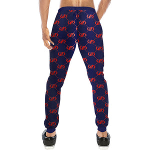 EXCELLENCE BLURED Men's All Over Print Sweatpants