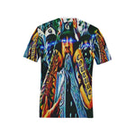 ON CRIIIP Men's All Over Print T-Shirt (Solid Color Neck) (Model T63)