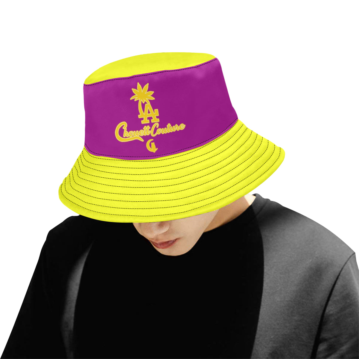 LCC FORNIA GRAPES All Over Print Bucket Hat for Men