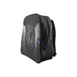 BLUE SNAKE School Backpack (Medium)